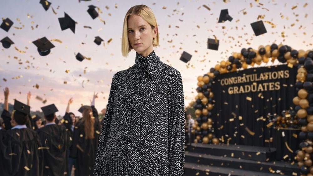 Mezuniyet Sezonunda Işıltılı Ve Dengeli Stil Fikirleri