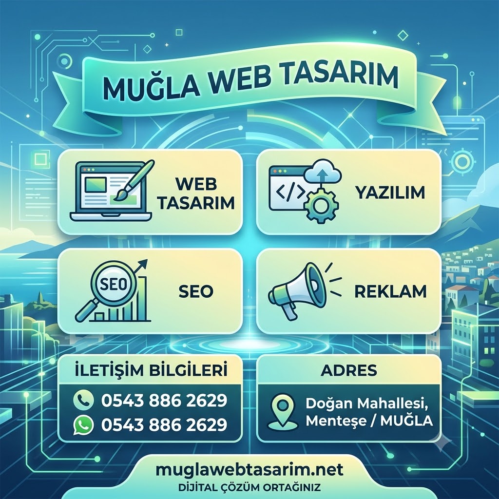 Muğla Web Tasarım | SEO Uyumlu Web Sitesi ve Kurumsal Çözümler